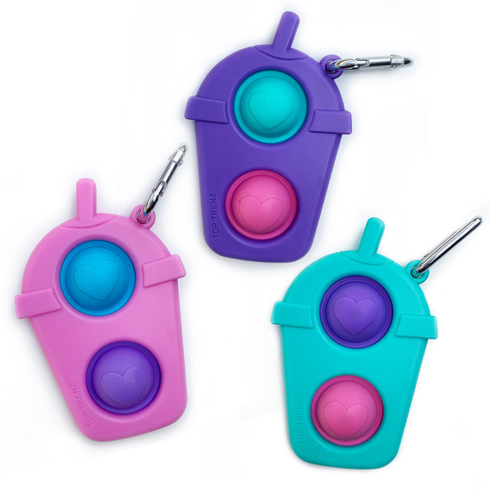 Top Trenz Shop Sensory Pop - Frap Keyrings Ultimate Fidget Fun for Kids Toys