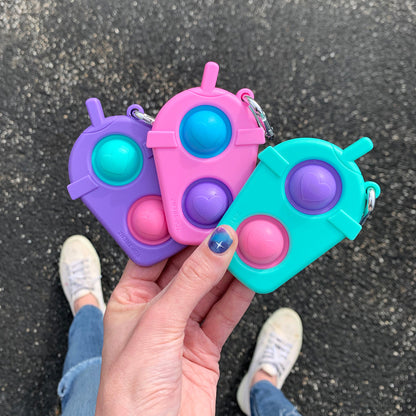Top Trenz Shop Sensory Pop - Frap Keyrings Ultimate Fidget Fun for Kids Toys