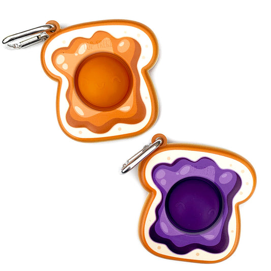 Top Trenz OMG Mega Pop Best Friend Keychains  - PB & J Toys
