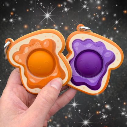 Top Trenz OMG Mega Pop Best Friend Keychains  - PB & J Toys
