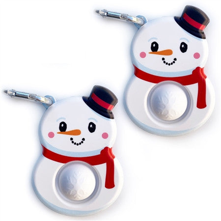 Top Trenz OMG Mega Pop Fidget Toy Snowman Keychain Toys|Holiday
