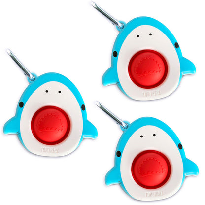 Top Trenz Shark Mega Pop Keychain - Fun Stress Relief On-The-Go Toys