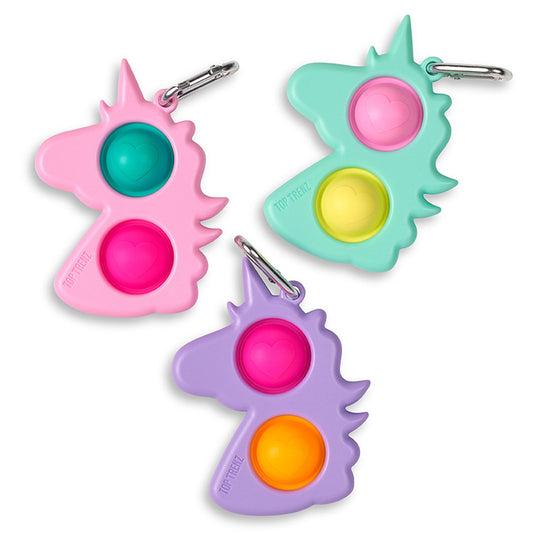 Top Trenz OMG Mega Pop -  Unicorn Keychain Toys