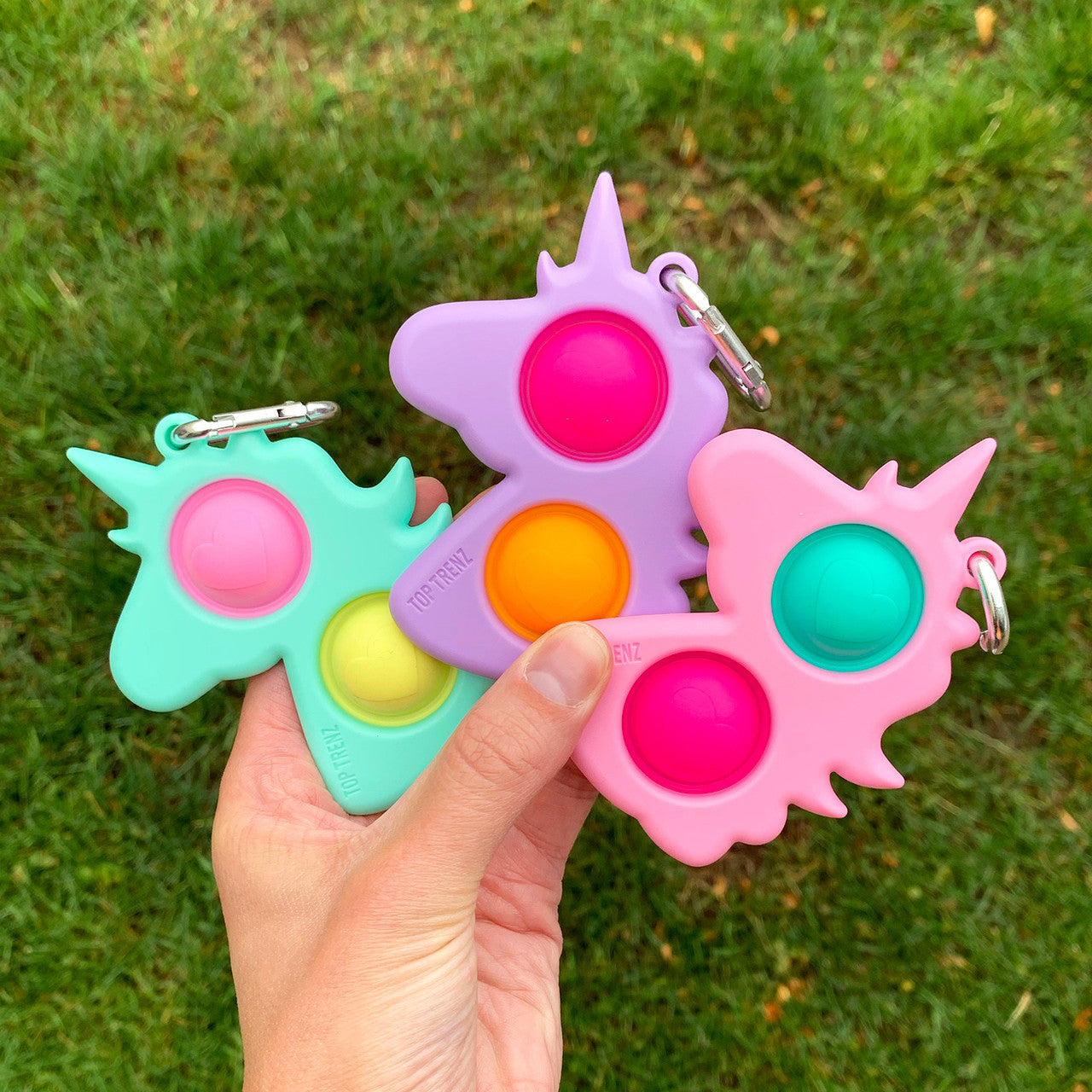 Top Trenz OMG Mega Pop -  Unicorn Keychain Toys
