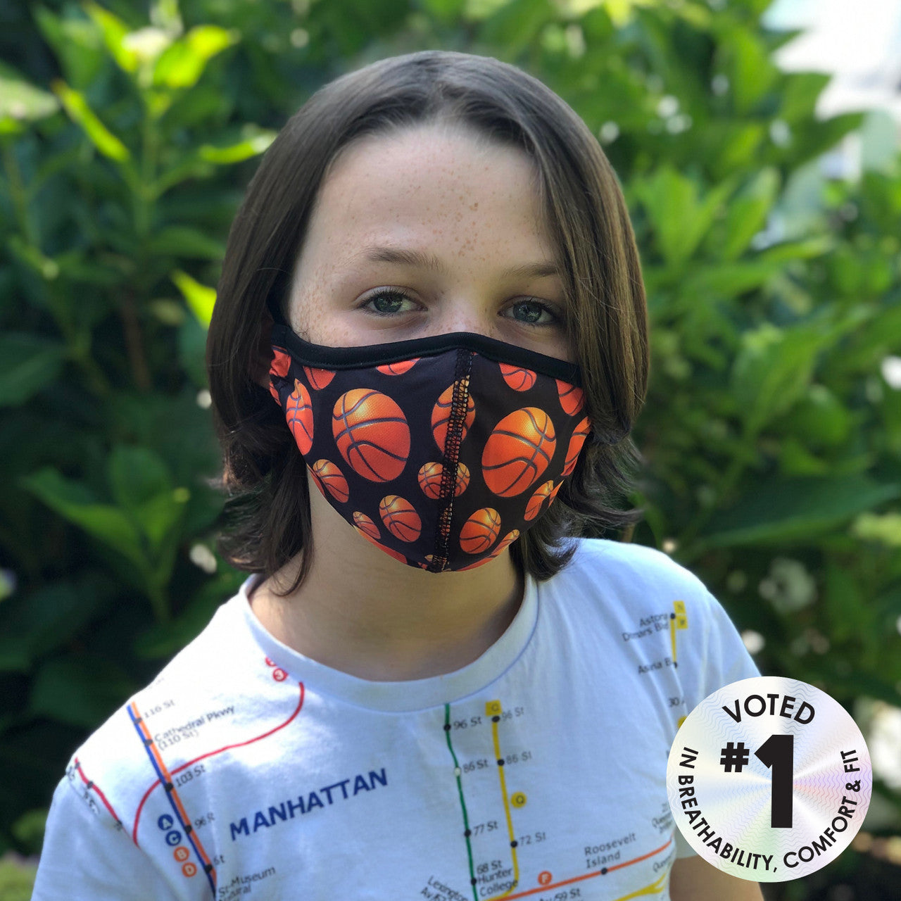 Top Trenz Top Scoring Sports Themed Printed Face Masks For All Ages Accessories
