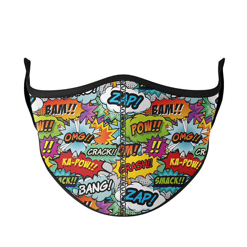 Top Trenz Fun Printed Fashion Face Cloth Masks For All Ages Accessories
