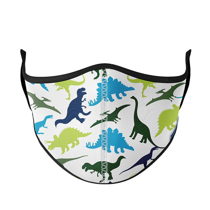 Top Trenz Fun Dinosaur Printed Fashion Face Mask Accessories