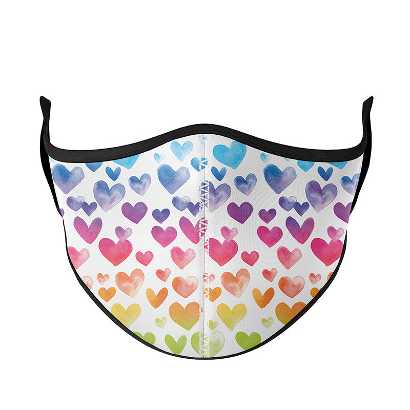 Top Trenz Super Cute Fashion Heart Overload Face Mask Accessories