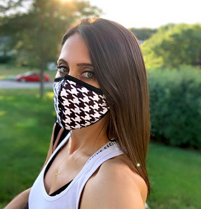 Top Trenz Fun Printed H-Tooth Face Mask Accessories