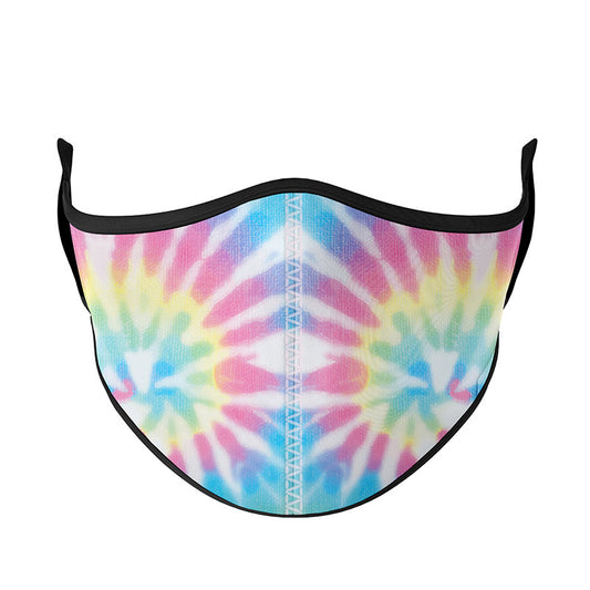 Top Trenz Pastel Delight Tie-Dye Face Mask Accessories