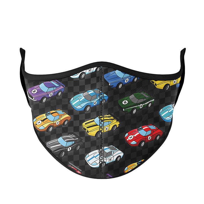 Top Trenz Race Car Face Mask Accessories