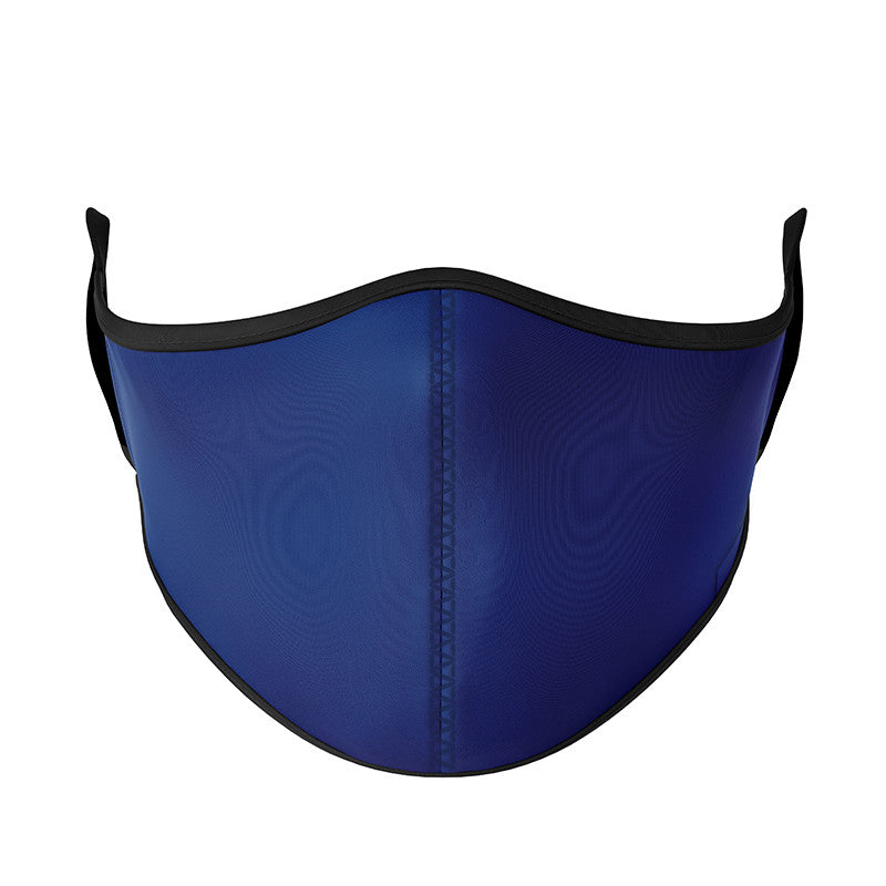 Top Trenz Navy Solid Face Mask Accessories