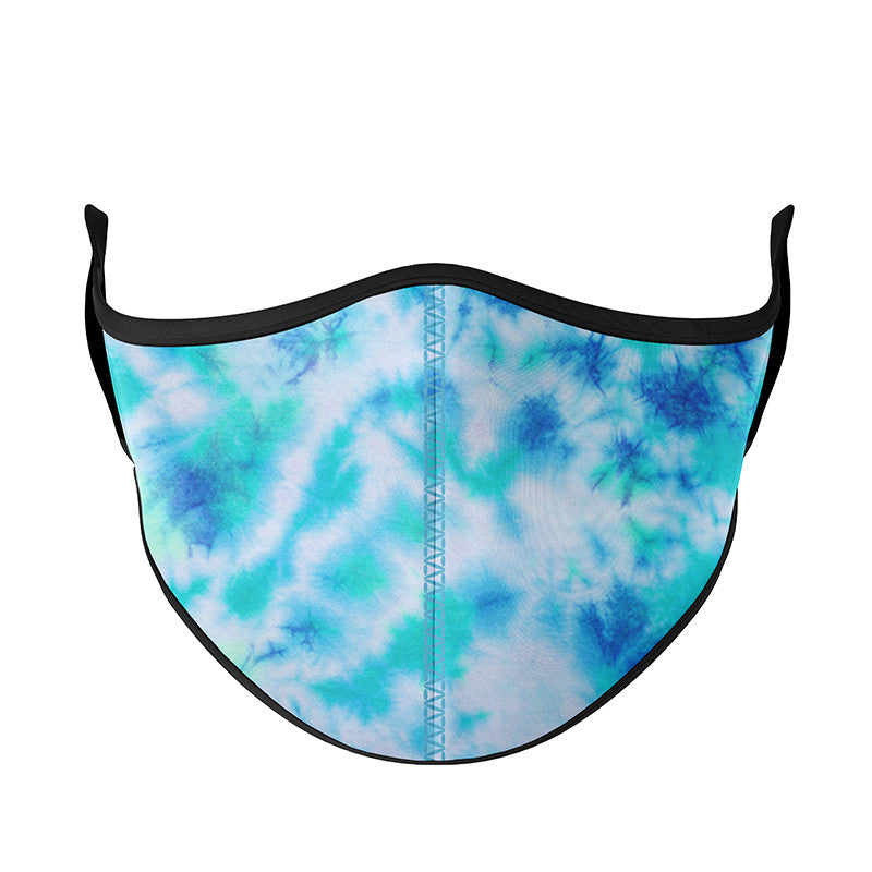 Top Trenz Fun Tie-Dye Printed Breathable Fashion Mask For Tweens Accessories