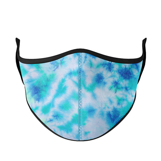 Top Trenz Fun Tie-Dye Printed Breathable Fashion Mask For Tweens Accessories