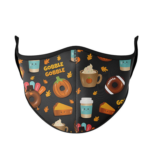 Top Trenz Fall Theme Face Mask Accessories