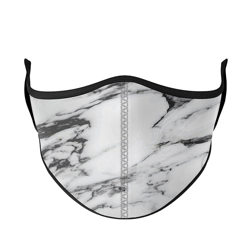 Top Trenz White Marble Face Mask Accessories