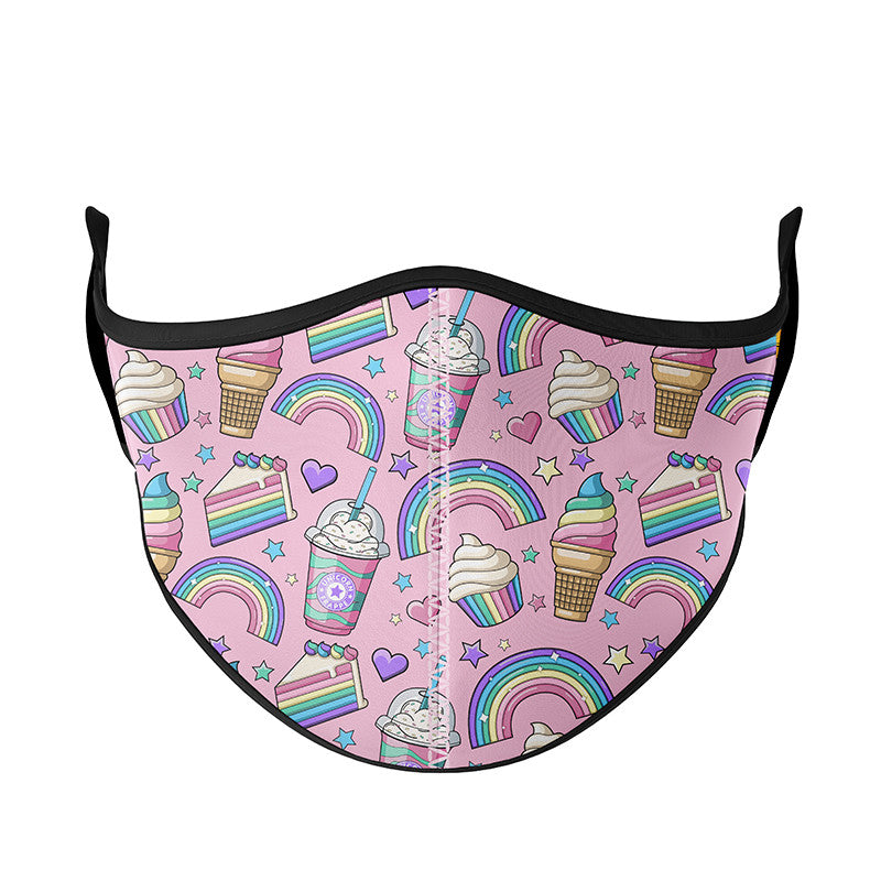 Top Trenz Super Cute Fashion Printed Face Mask For Kids And Tweens Accessories