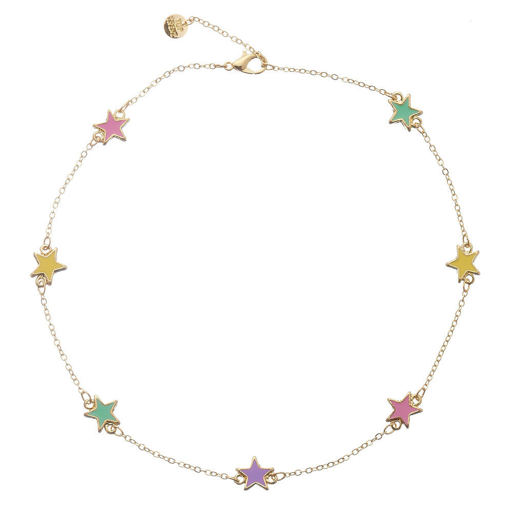 Top Trenz Choker Charm Necklaces For Kids And Tweens Accessories