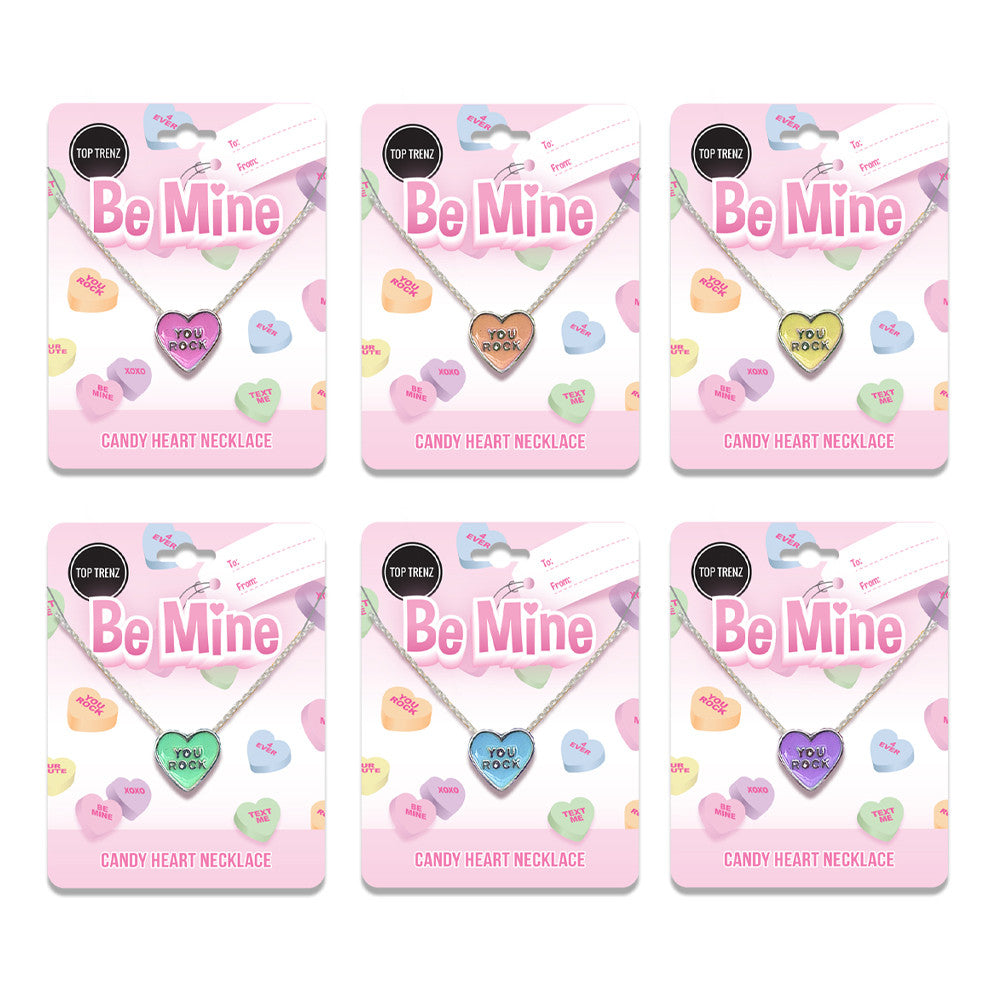 Top Trenz Charming Heart Chain Jewelry Necklace For Kids Accessories|Holiday