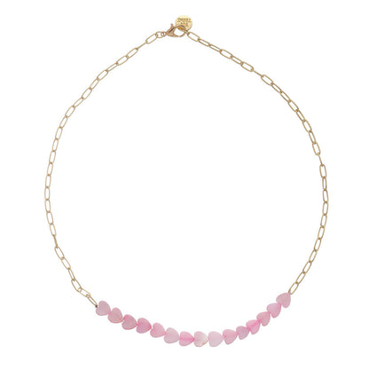 Top Trenz Pearl Heart Charm Necklaces For Kids And Tweens Accessories|Holiday