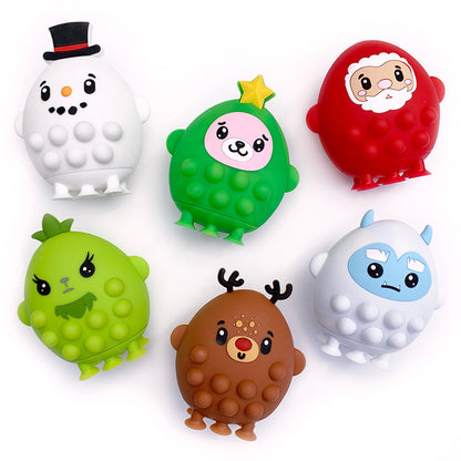 Top Trenz OMG Pop Rockers Christmas Holiday Fidget Poppers Toys|Holiday