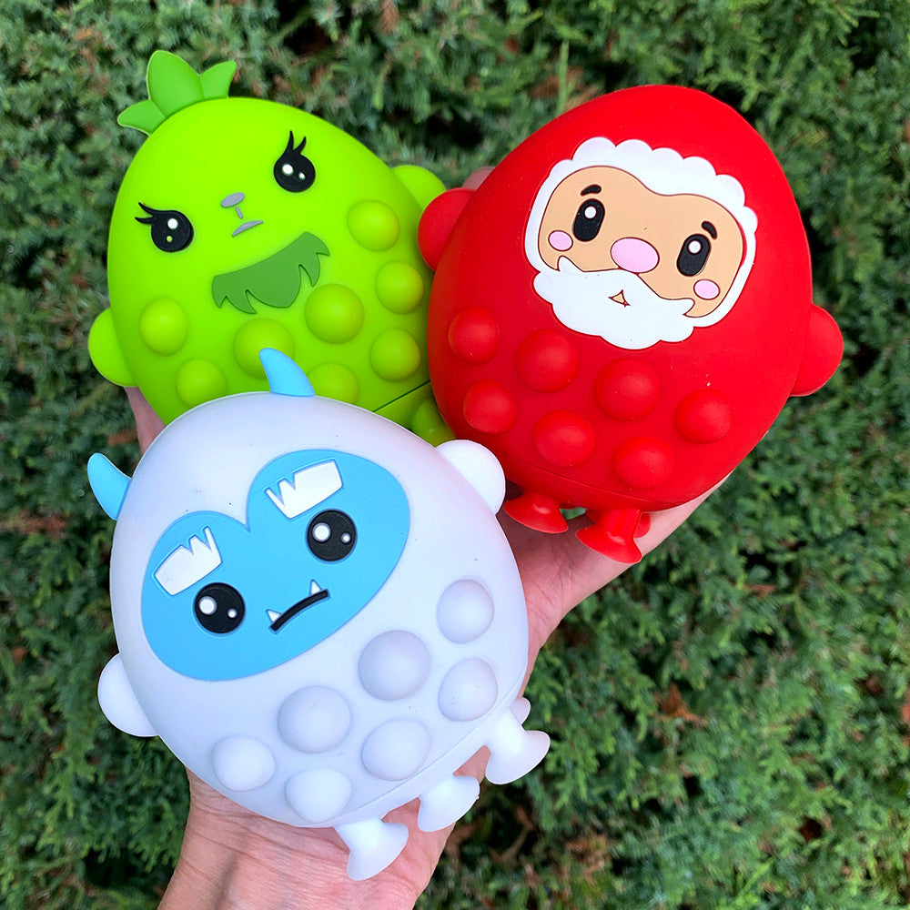 Top Trenz OMG Pop Rockers Christmas Holiday Fidget Poppers Toys|Holiday