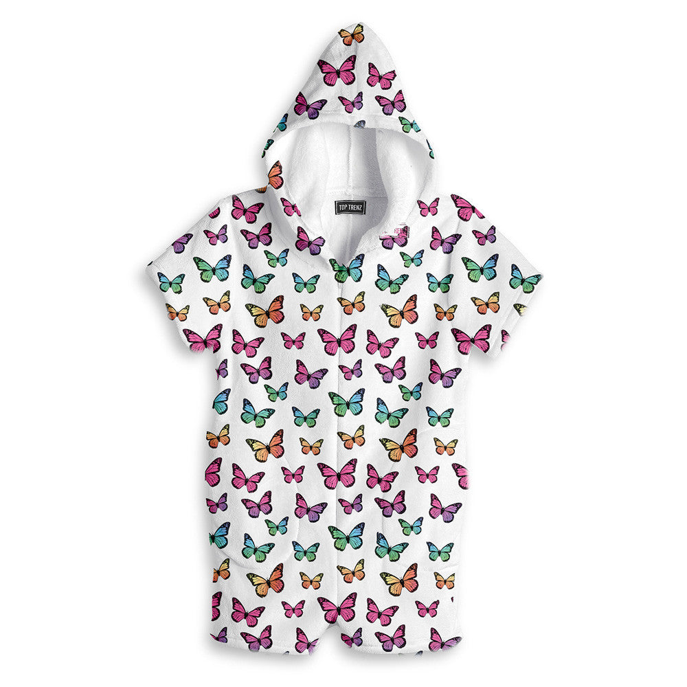 Top Trenz Fuzzy Short Romper Now In Fun Prints For All Ages Apparel