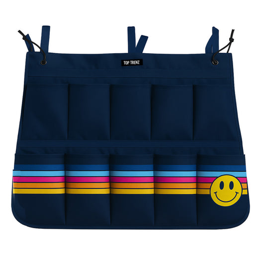 Top Trenz Retro Happy Face Over the Door Shoe Organizer Bags