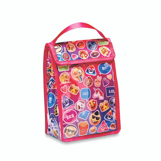 Top Trenz Cool Printed Snack Bag For Camp And School Bags