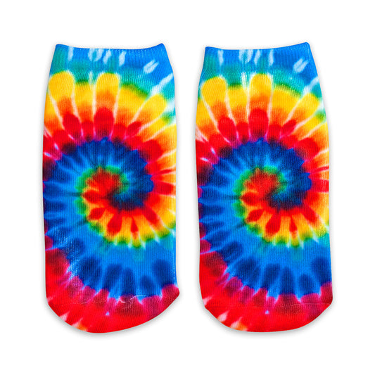 Top Trenz Ankle Socks- Classic Tie Dye Apparel