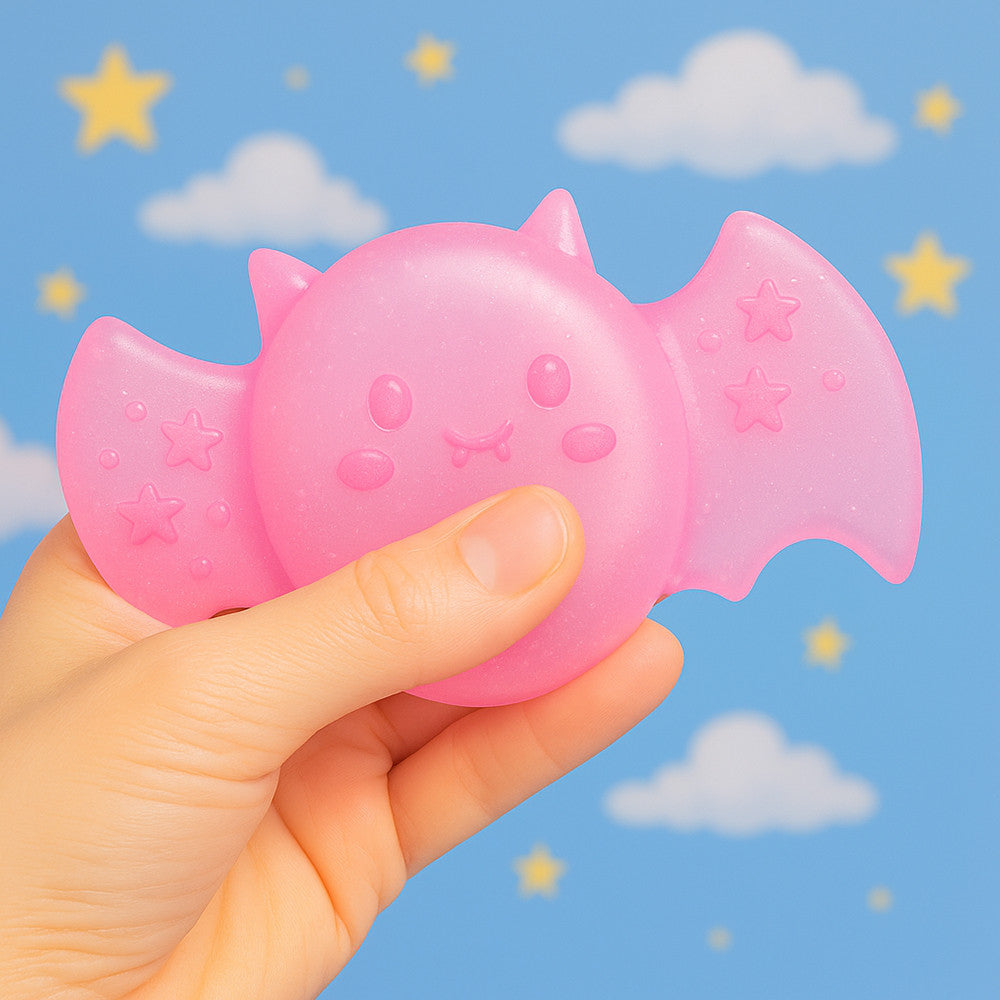 Top Trenz Halloween Bat Sugar Squisher Toy - Fun and Relaxing Stress Relief Toys|Holiday