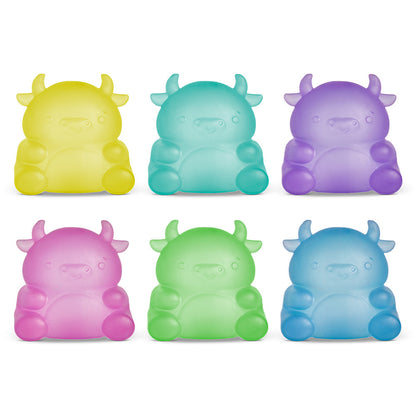 Top Trenz Cow Squishy Stress Ball Fidget Toy - Sugar Squisher Toys