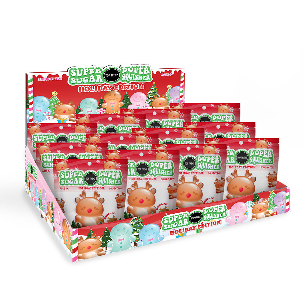 Top Trenz Holiday Sensory Sugar Ball Squeeze Toy Toys|Holiday