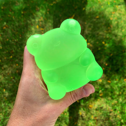 Top Trenz Frog Squishy Stress Ball Fidget Toy - Sugar Squisher Toys
