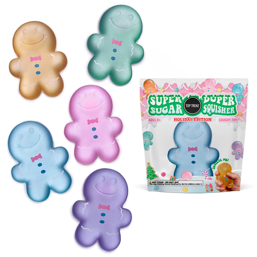 Top Trenz Holiday Tactile Sugar Ball Fidget Toy Toys|Holiday
