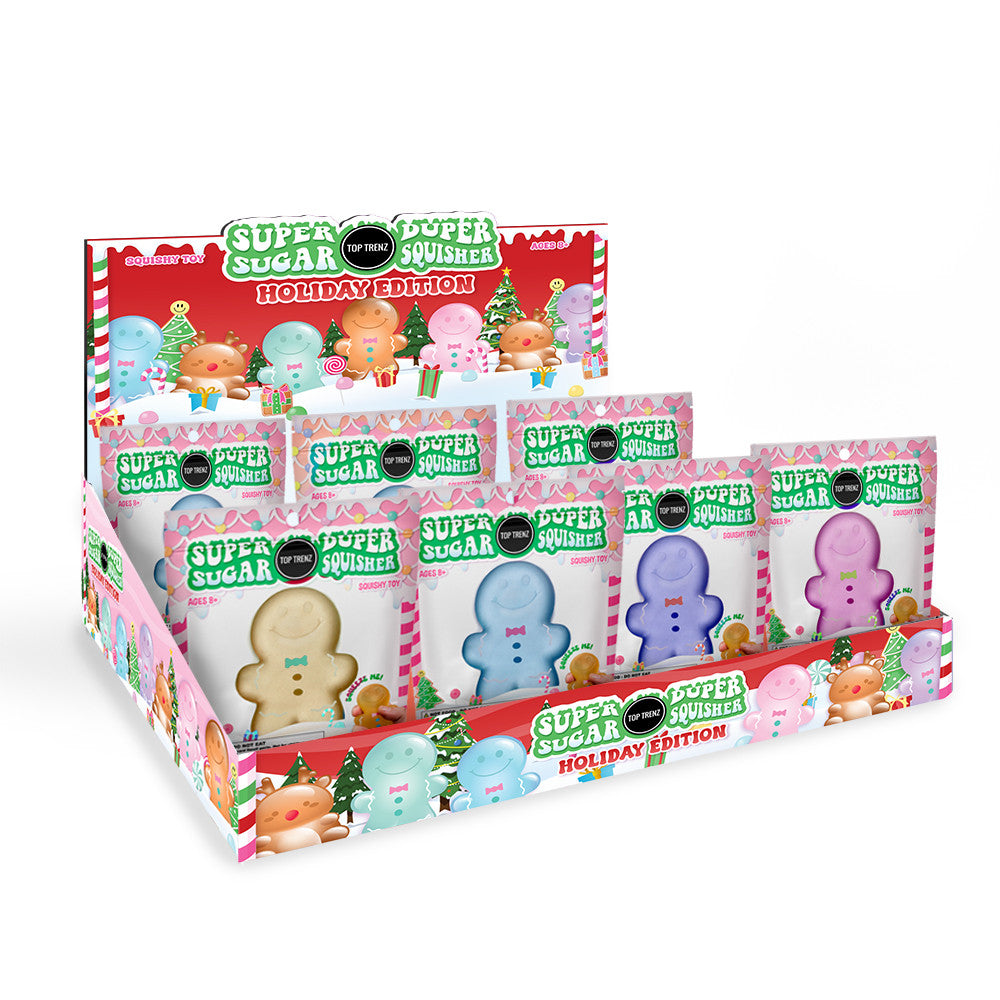 Top Trenz Holiday Tactile Sugar Ball Fidget Toy Toys|Holiday