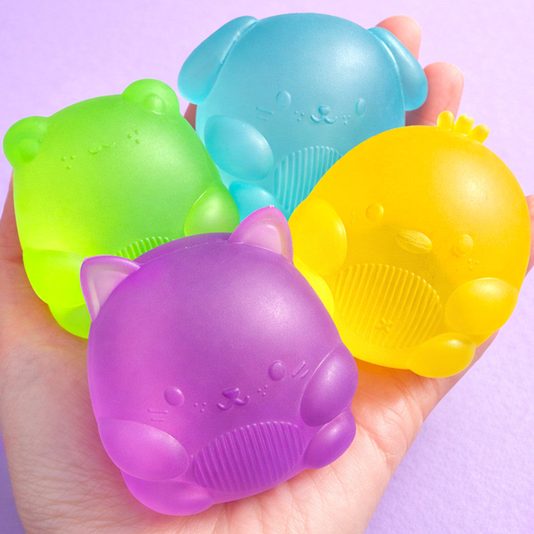 Top Trenz Mini Sugar Squishy 2-Pack - Puppies & Kittens - Super Duper Sugar Squishers Toys