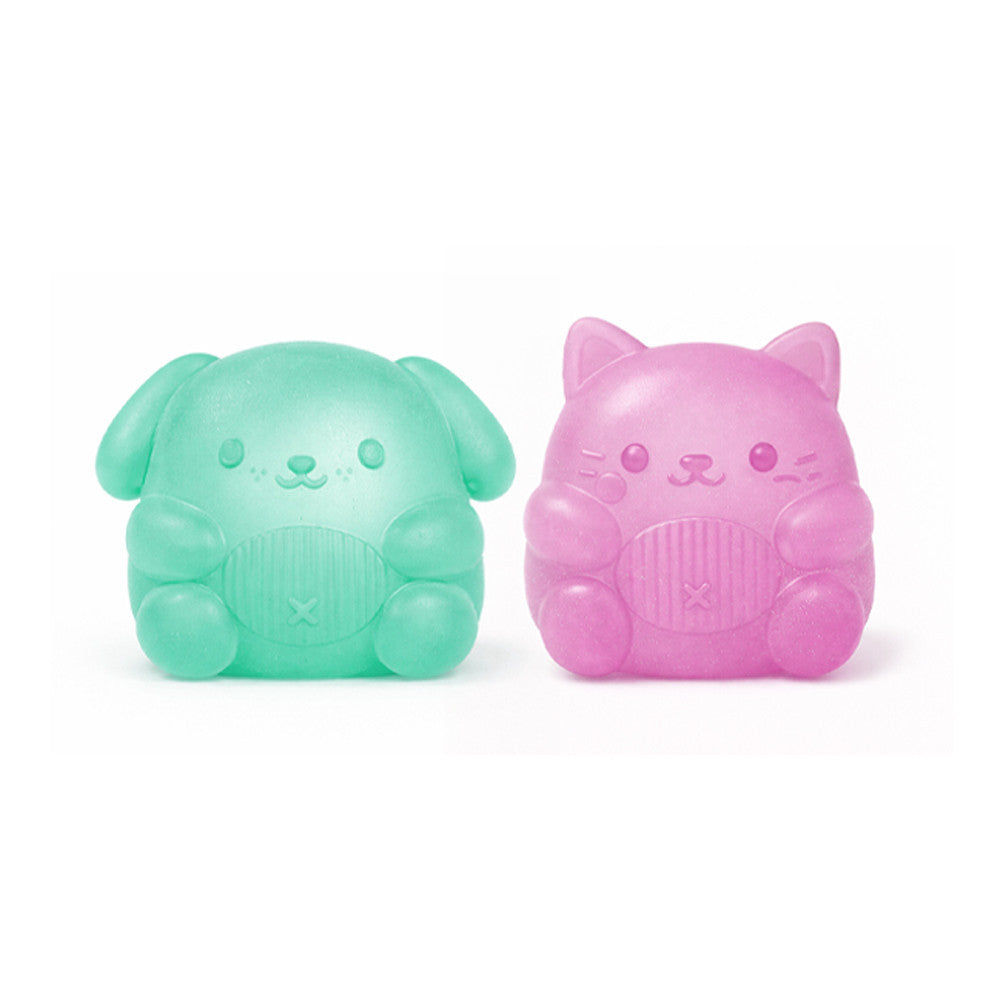 Top Trenz Mini Sugar Squishy 2-Pack - Puppies & Kittens - Super Duper Sugar Squishers Toys