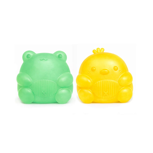 Top Trenz Super Duper Sugar Squishers Mini Animals 2-Pack - Froggies & Duckies Toys
