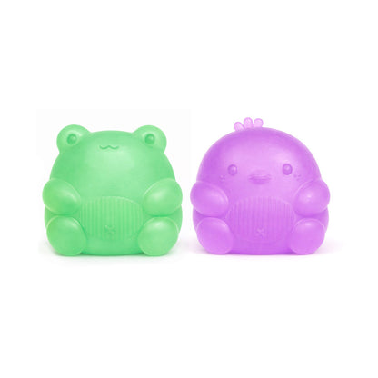 Top Trenz Super Duper Sugar Squishers Mini Animals 2-Pack - Froggies & Duckies Toys