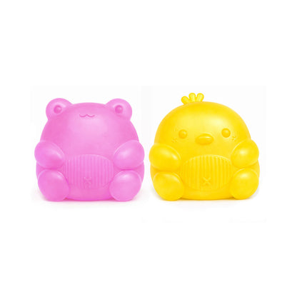 Top Trenz Super Duper Sugar Squishers Mini Animals 2-Pack - Froggies & Duckies Toys