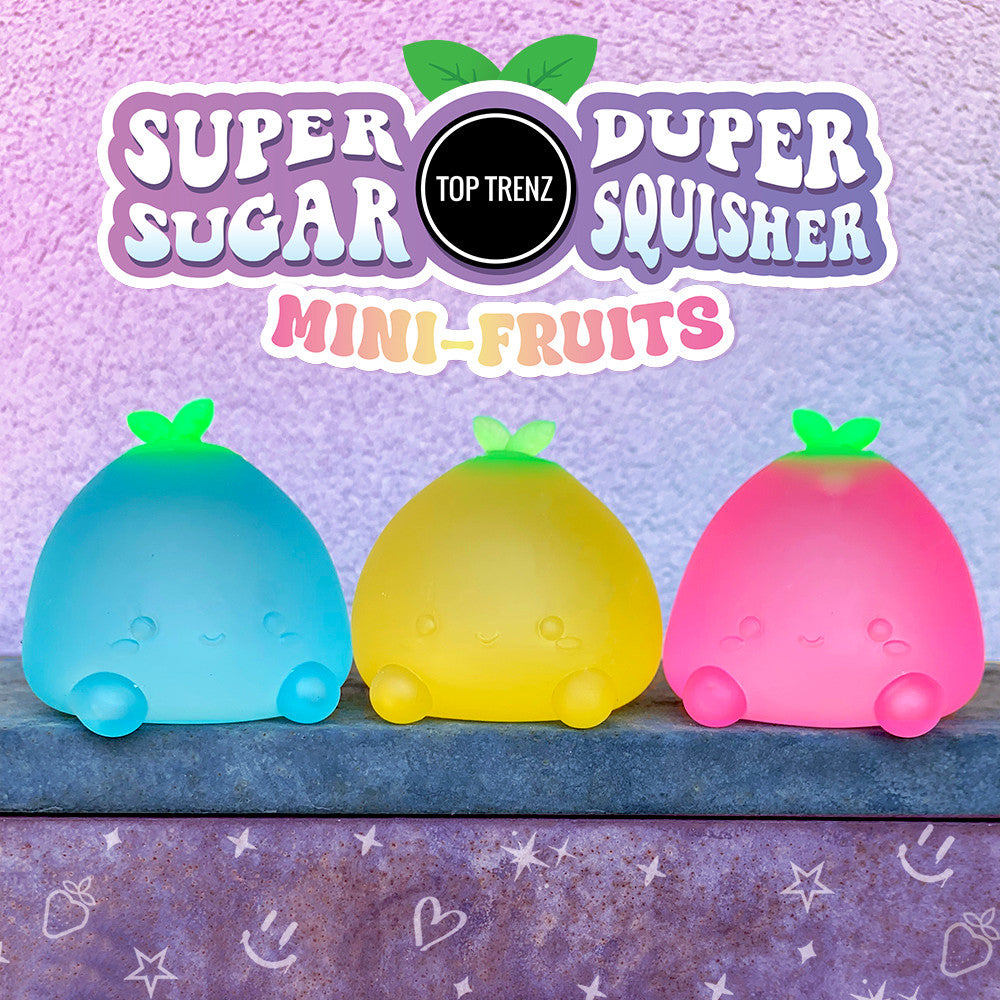 Top Trenz Fruit-Themed Sensory Squish Stress Toy Toys