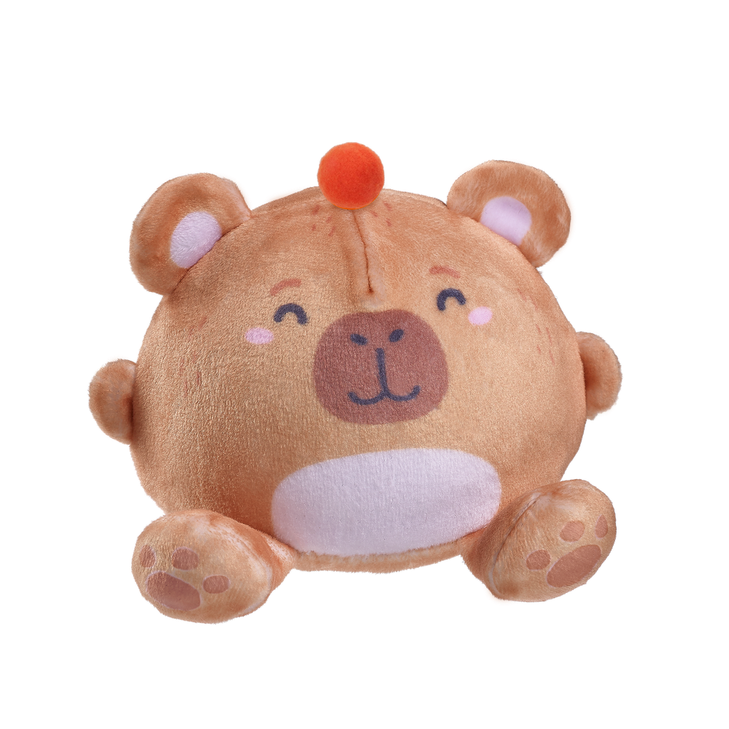 Top Trenz Charlie the Capybara Squishy Plush Toy – Super Duper Sugar Squisher - TikTok Trending Fidget for Kids, Teens & Collectors Toys
