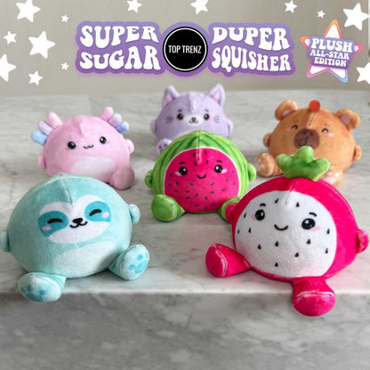 Top Trenz Super Duper Sugar Squishers – Plush All Stars Edition Toys|Plush