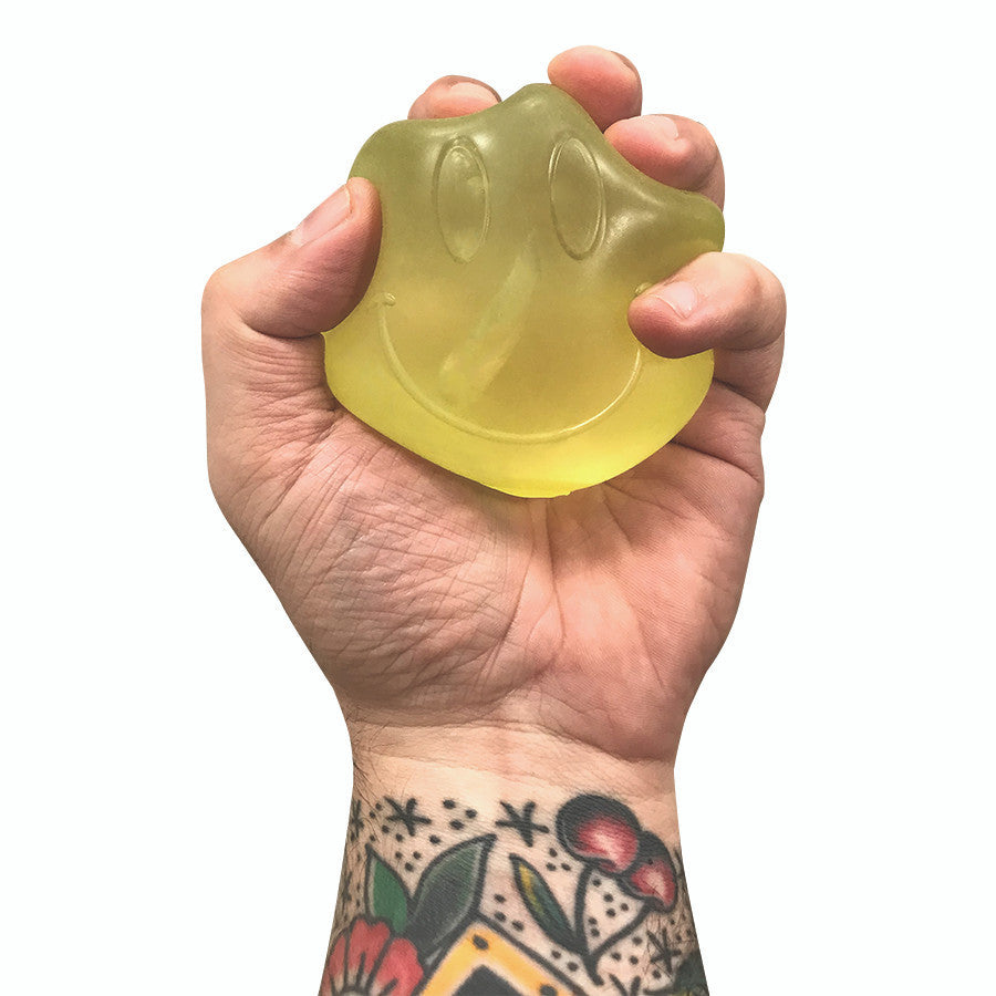 Top Trenz Happy Face Squishy Stress Ball Fidget Toy - Sugar Squisher Toys