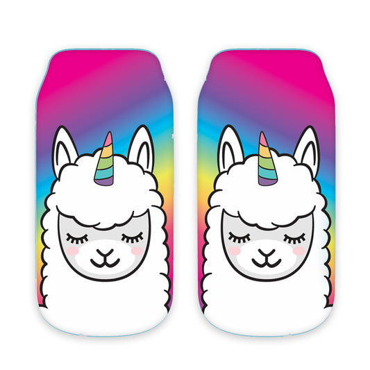 Top Trenz Ankle Socks- Llama-corn Apparel