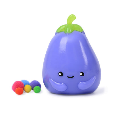 Top Trenz Taba Yabba Crew – Fruit 4 Days Series - Extra Sticky Fruit Fidget Toys to Squish & Collect Toys