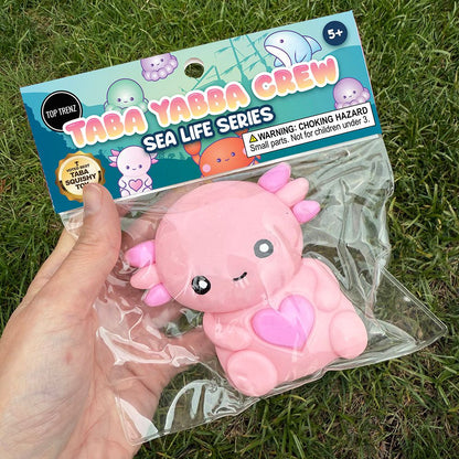 Top Trenz Taba Yabba Crew – Sea Life Series - Extra Sticky Fidget Toys to Squeeze, Stick & Collect Toys