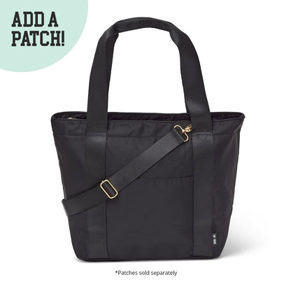 Top Trenz Black Nylon Weekender Tote Bag For Kids And Tweens Bags