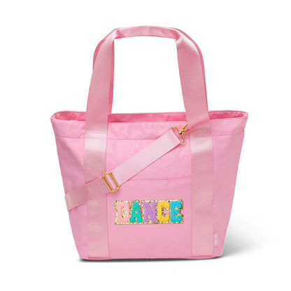 Top Trenz Pink Nylon Weekender Dance Tote Bag Bags